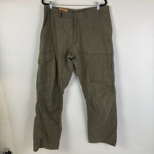 Fjall Raven G-1000 Karl Winter Trousers Khaki Green Pants Mens Size 50 Outdoor